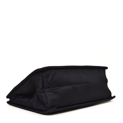 Prada Tessuto Nylon Chain Tote Black 7 of 12