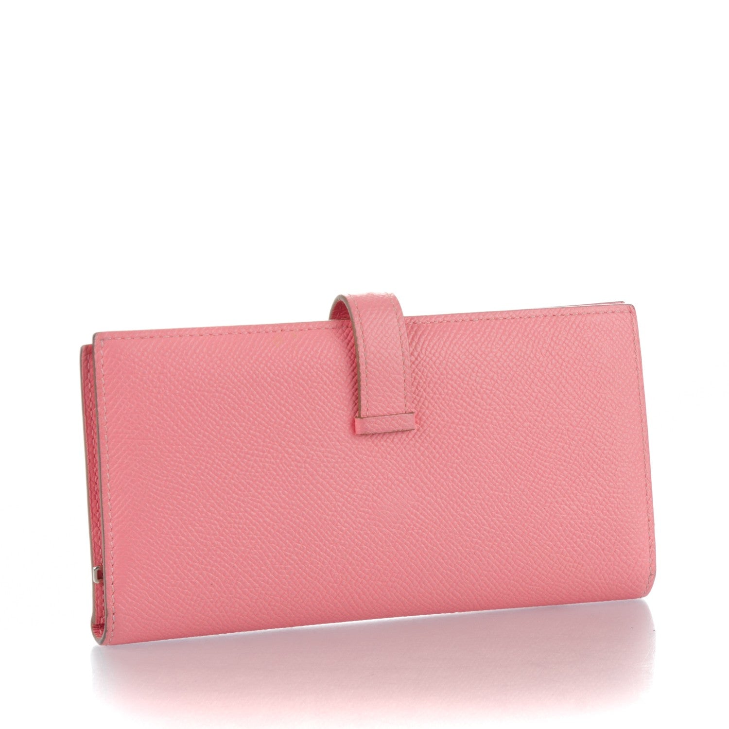 Hermes Epsom Bearn Gusset Wallet Rose Confetti 3 of 7