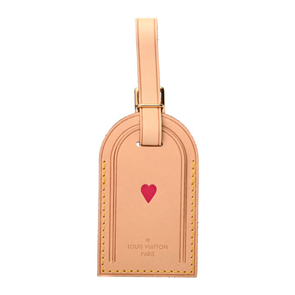 Louis Vuitton Vachetta Heart Luggage Tag 1 of 4