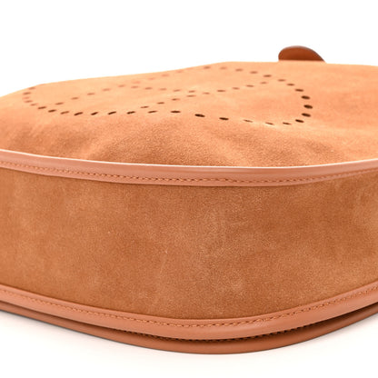 Hermes Grizzly Calfskin Swift Evelyne III PM Chamois Gold 10 of 10