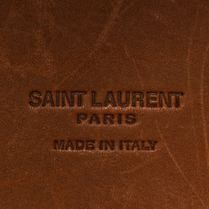 Saint Laurent Shearling Calfskin Small Emmanuelle Bucket Bag Natural Beige 5 of 18