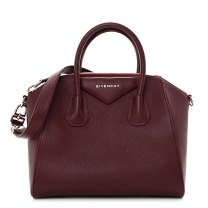 Givenchy Sugar Goatskin Small Antigona Burgundy 1 of 15