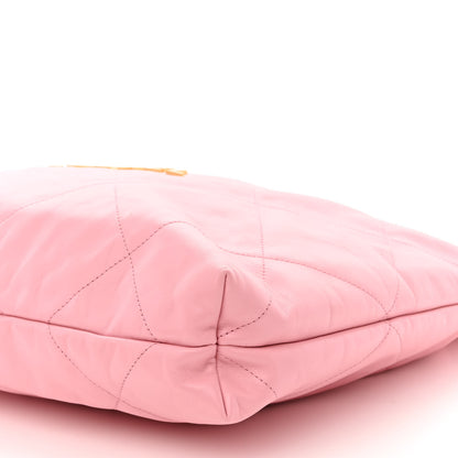 Chanel Shiny Calfskin Quilted Chanel 22 Pink 11 of 11