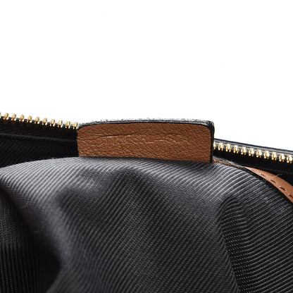 Burberry Horseferry Check Medium Alchester Bowling Bag Honey Tan 9 of 9