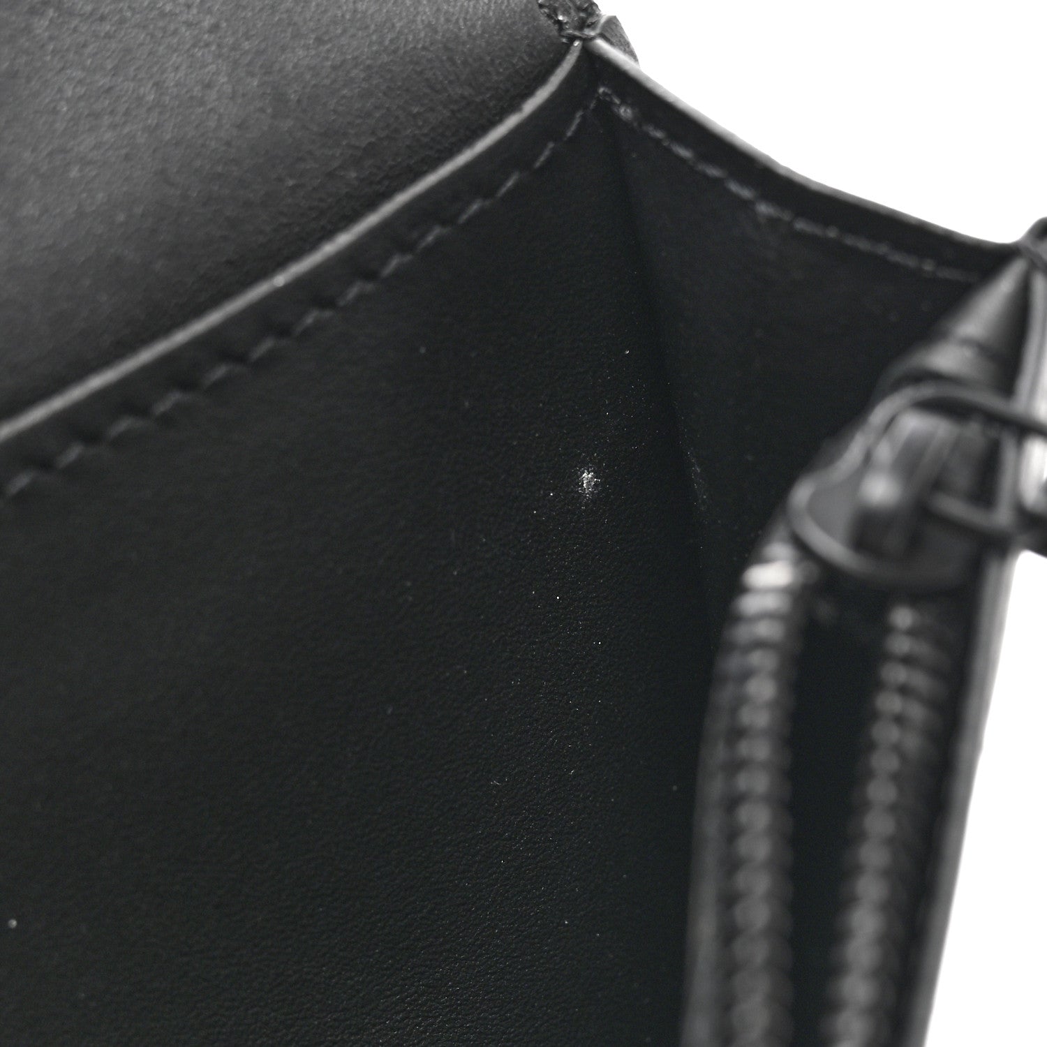 Louis Vuitton Calfskin Monogram Shadow Brazza Wallet Black 7 of 8