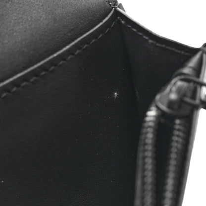 Louis Vuitton Calfskin Monogram Shadow Brazza Wallet Black 7 of 8