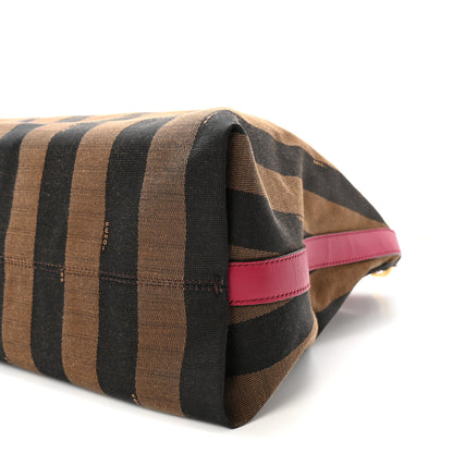 Fendi Pequin Cuoio Vegetale Large Hobo Tobacco Amarena 10 of 10