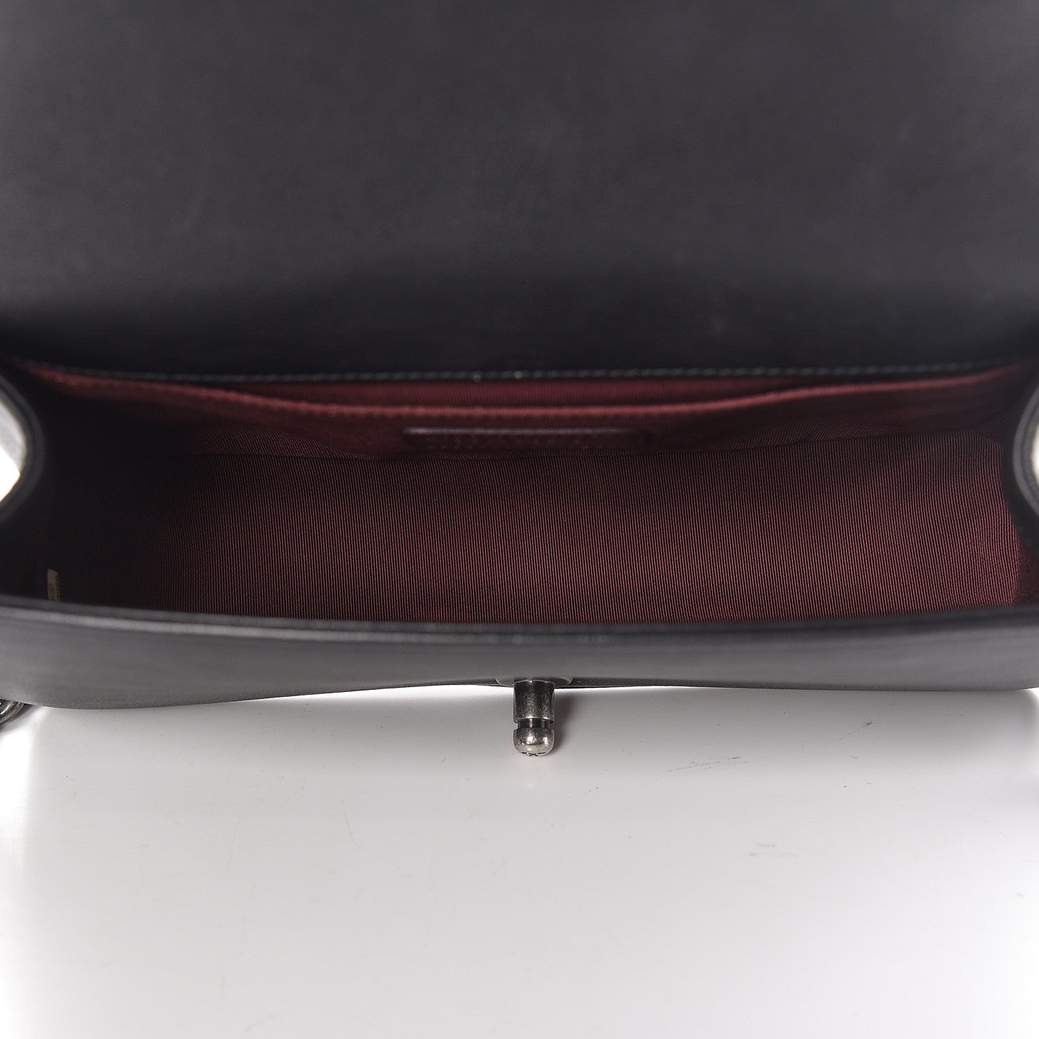 Chanel Calfskin Double Stitch Medium Boy Flap Black 5 of 11