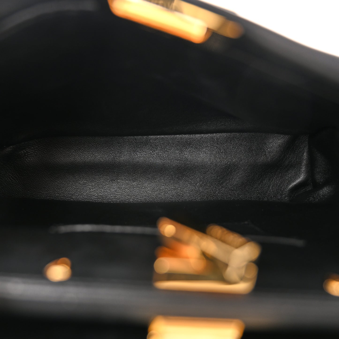 Nappa Mini Peekaboo Iconic Satchel Black