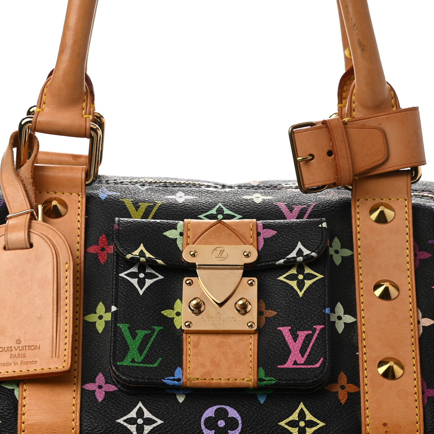 Monogram Multicolor Keepall 45 Black