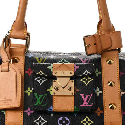 Louis Vuitton Monogram Multicolor Keepall 45 Black 7 of 18