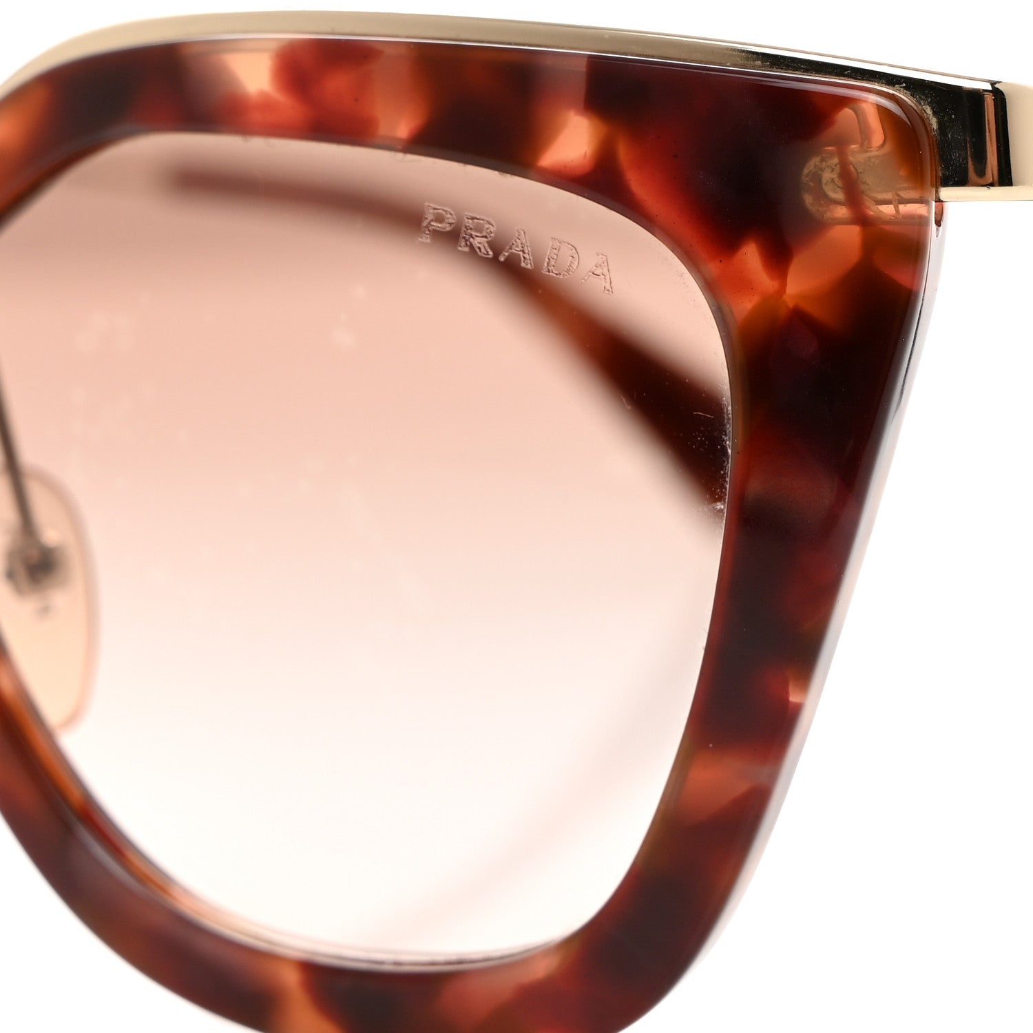 Prada Acetate Cinema Sunglasses SPR 53S Tortoise 5 of 8