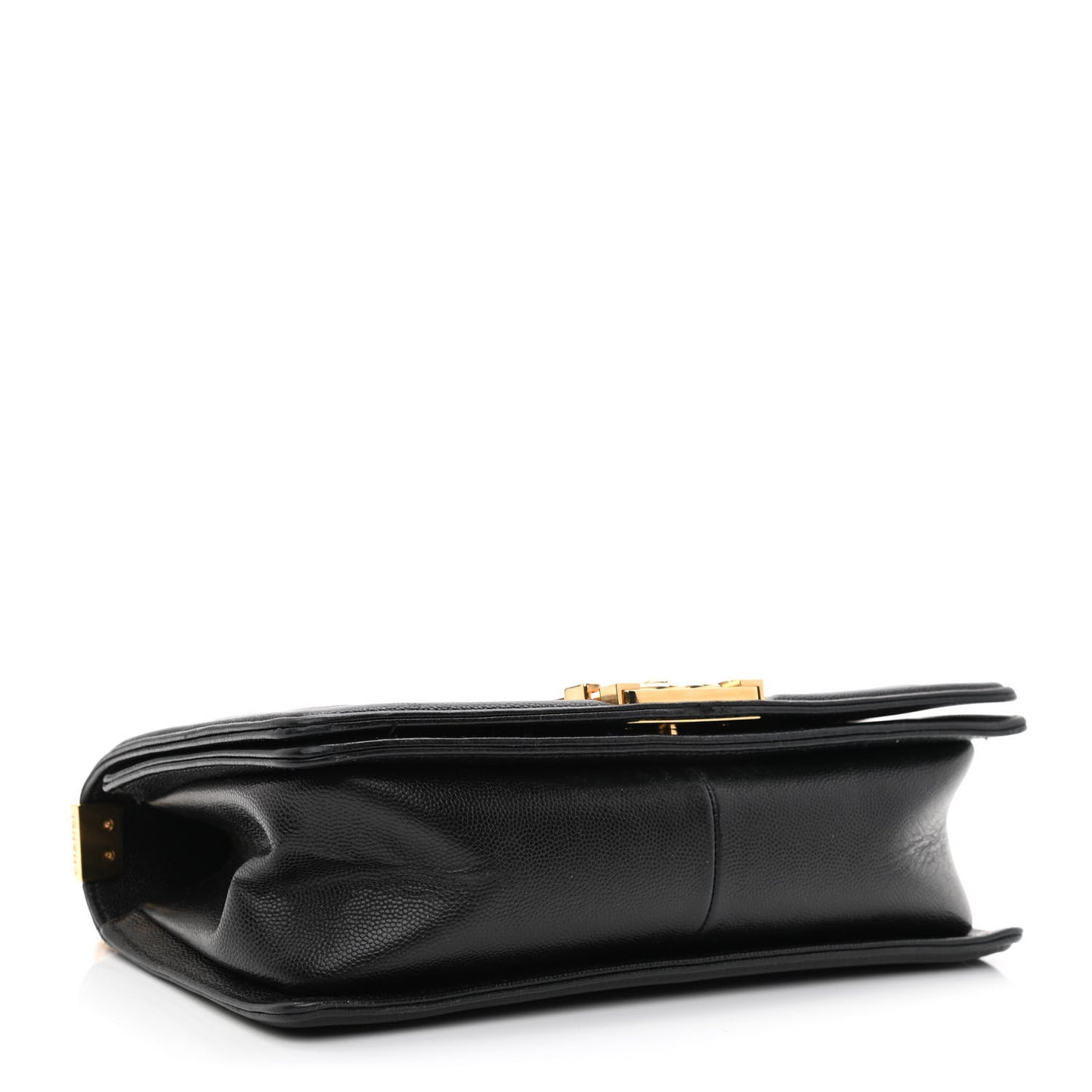 Caviar Quilted Medium Boy Flap Black