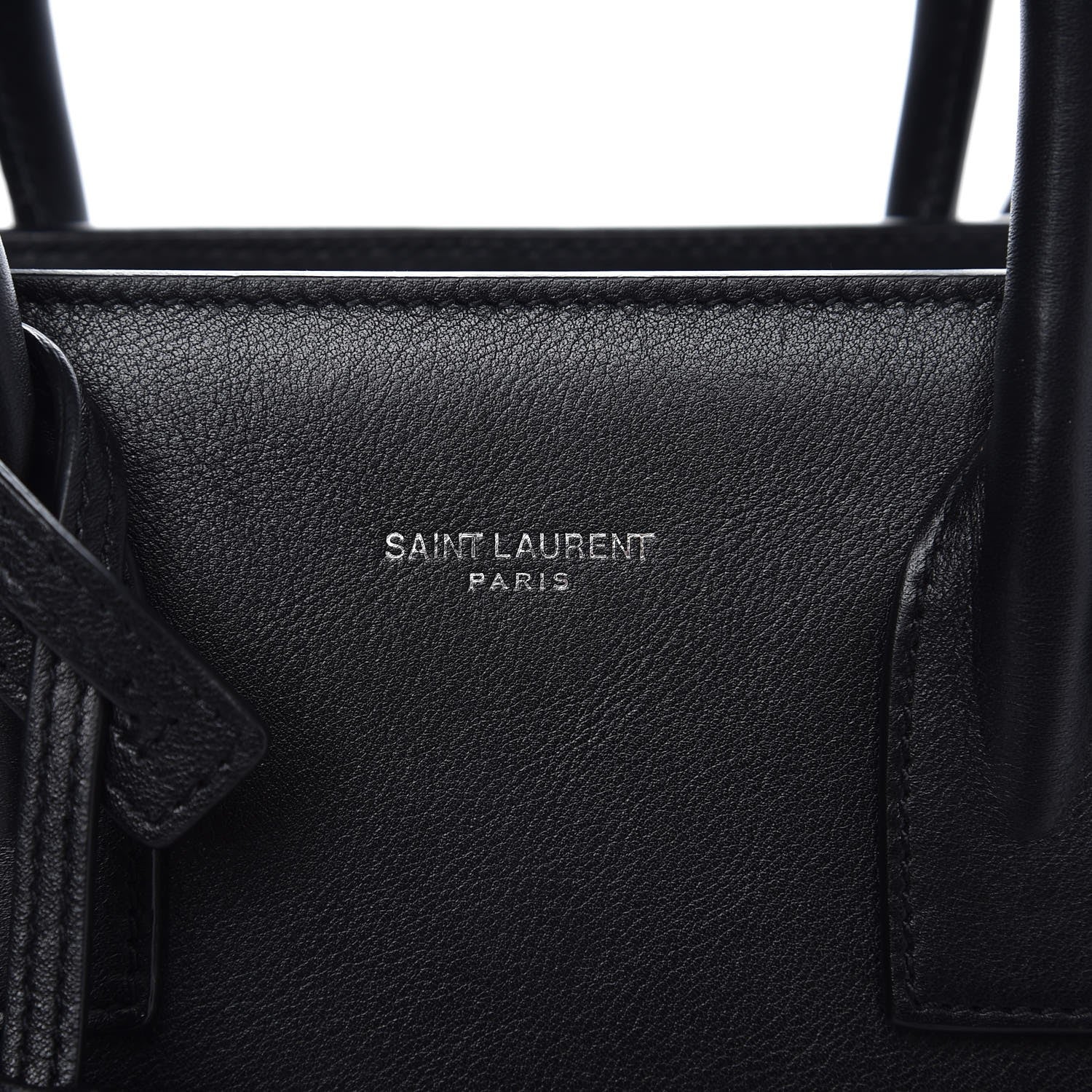 Saint Laurent Calfskin Patchwork Baby Sac De Jour Black Multi 6 of 7
