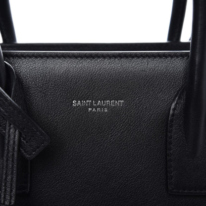 Saint Laurent Calfskin Patchwork Baby Sac De Jour Black Multi 6 of 7