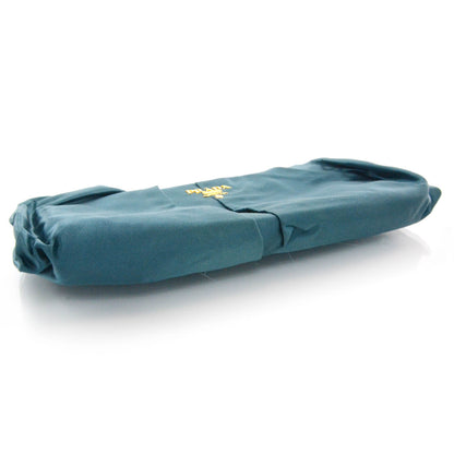 Prada Satin Frame Evening Bag Turchese 3 of 8