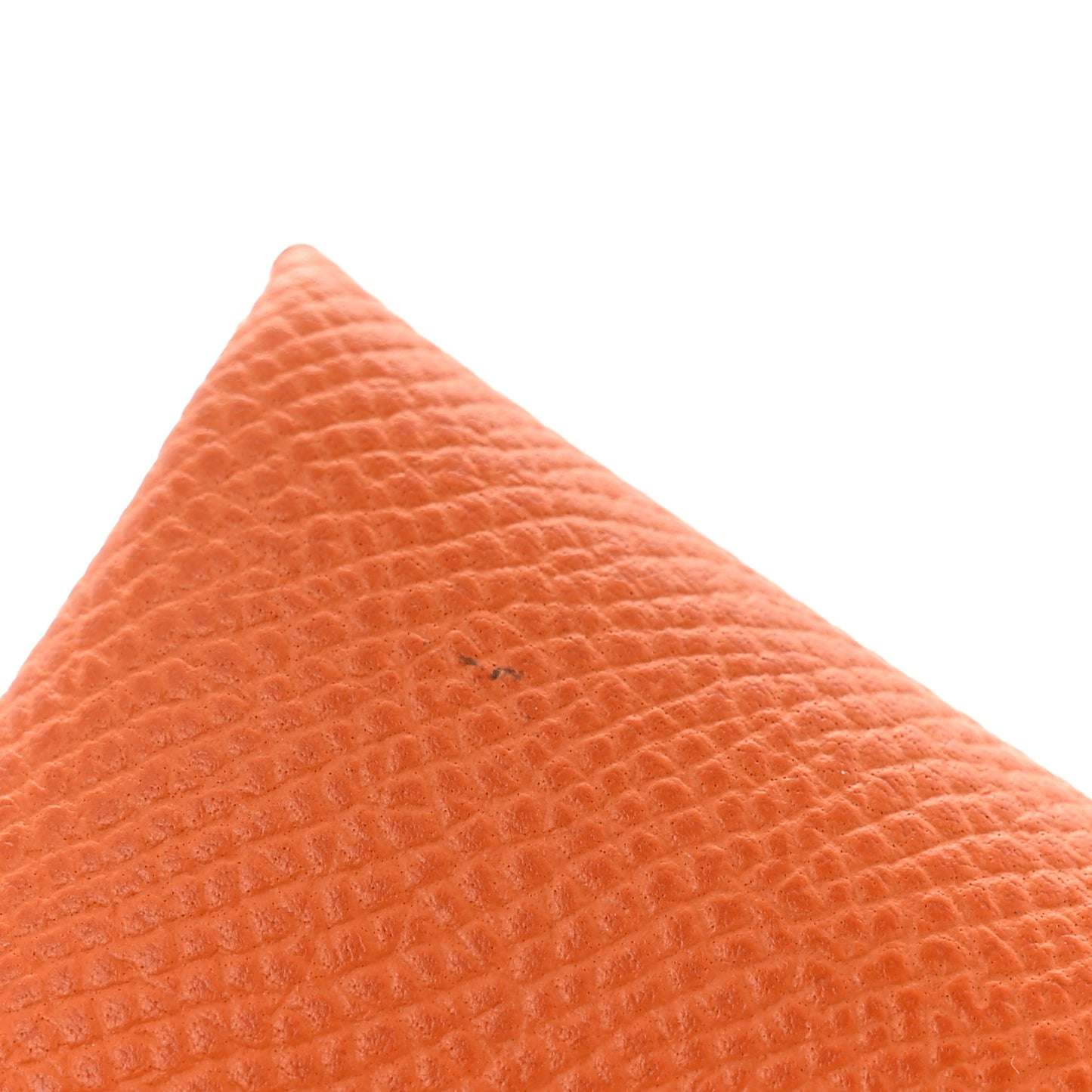Epsom Calvi Duo Card Case Orange Lime