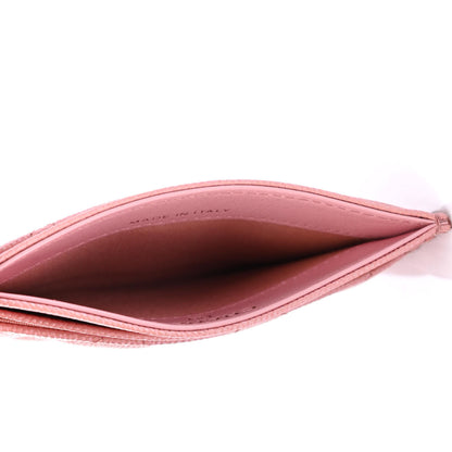 Chanel Iridescent Caviar Quilted Card Holder Rose Pink 4 of 4