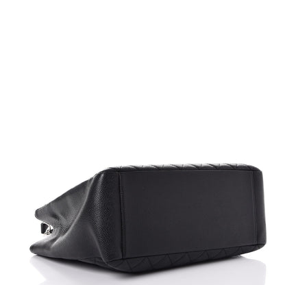 Chanel Caviar Quilted Grand Shopping Tote GST Black 4 of 12