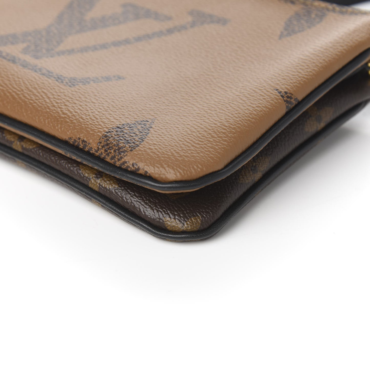 Reverse Monogram Giant Double Zip Pochette