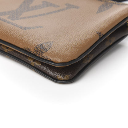 Louis Vuitton Reverse Monogram Giant Double Zip Pochette 8 of 10