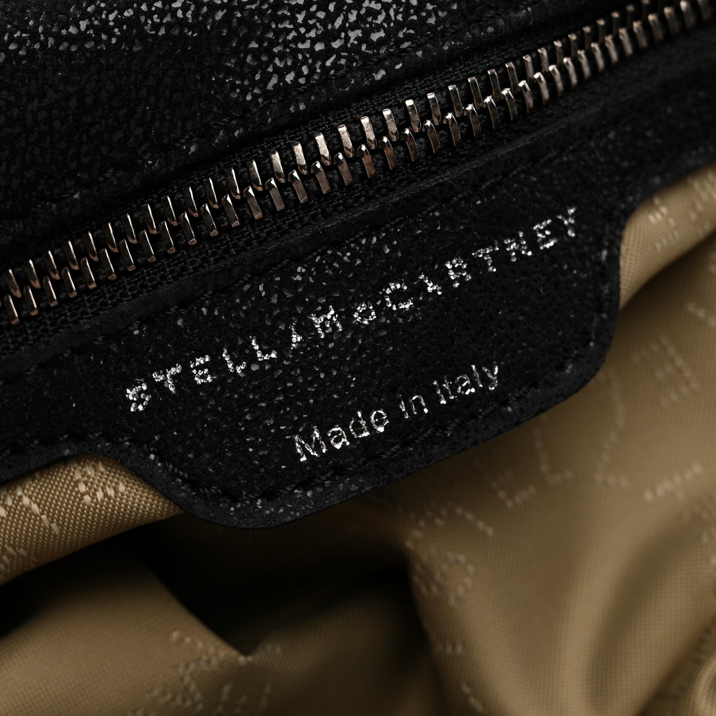 Shaggy Deer Falabella Fold Over Tote Black