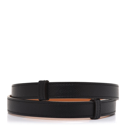 Hermes Epsom Kelly Belt Black 2 of 5