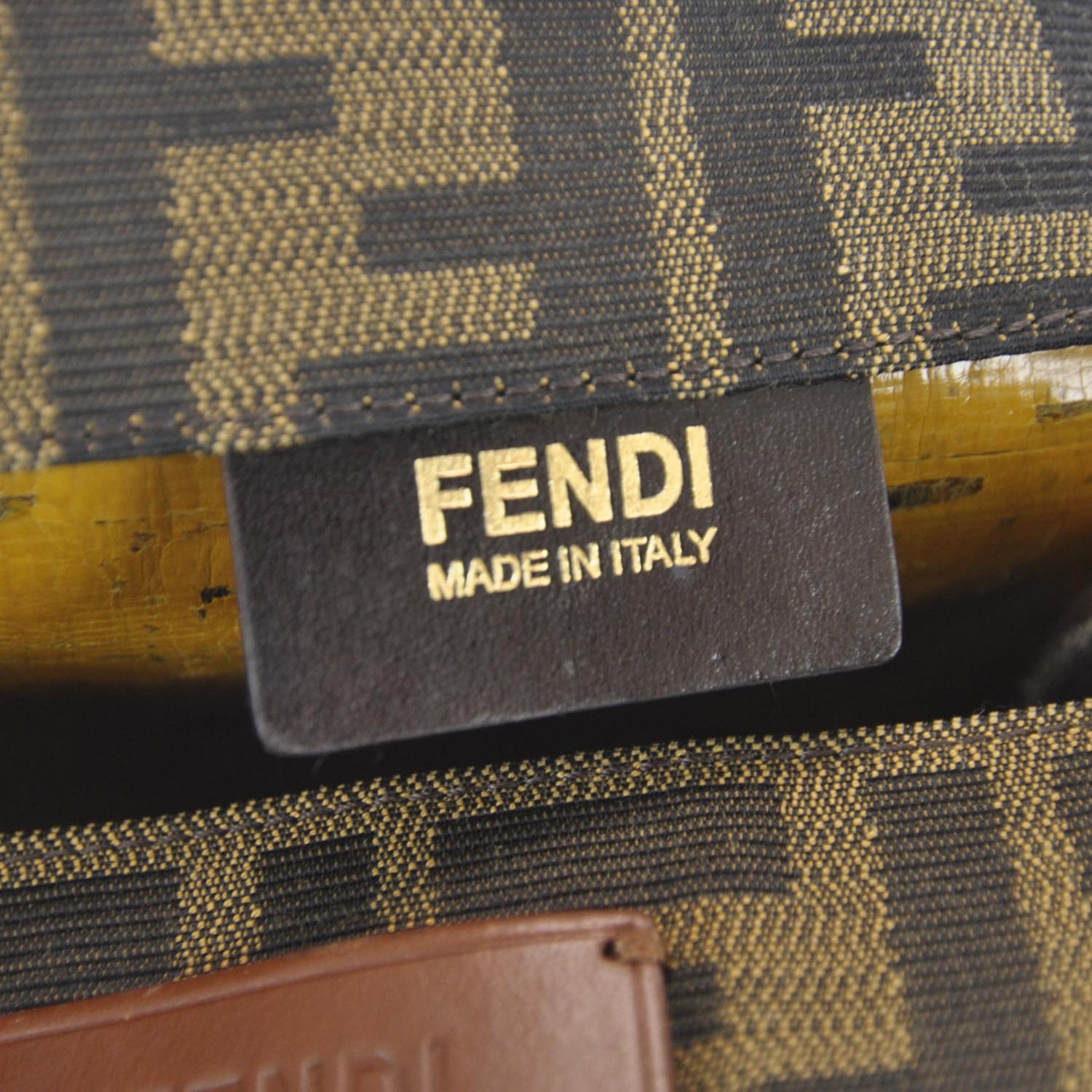 Fendi Zucca Tote Tobacco 9 of 12