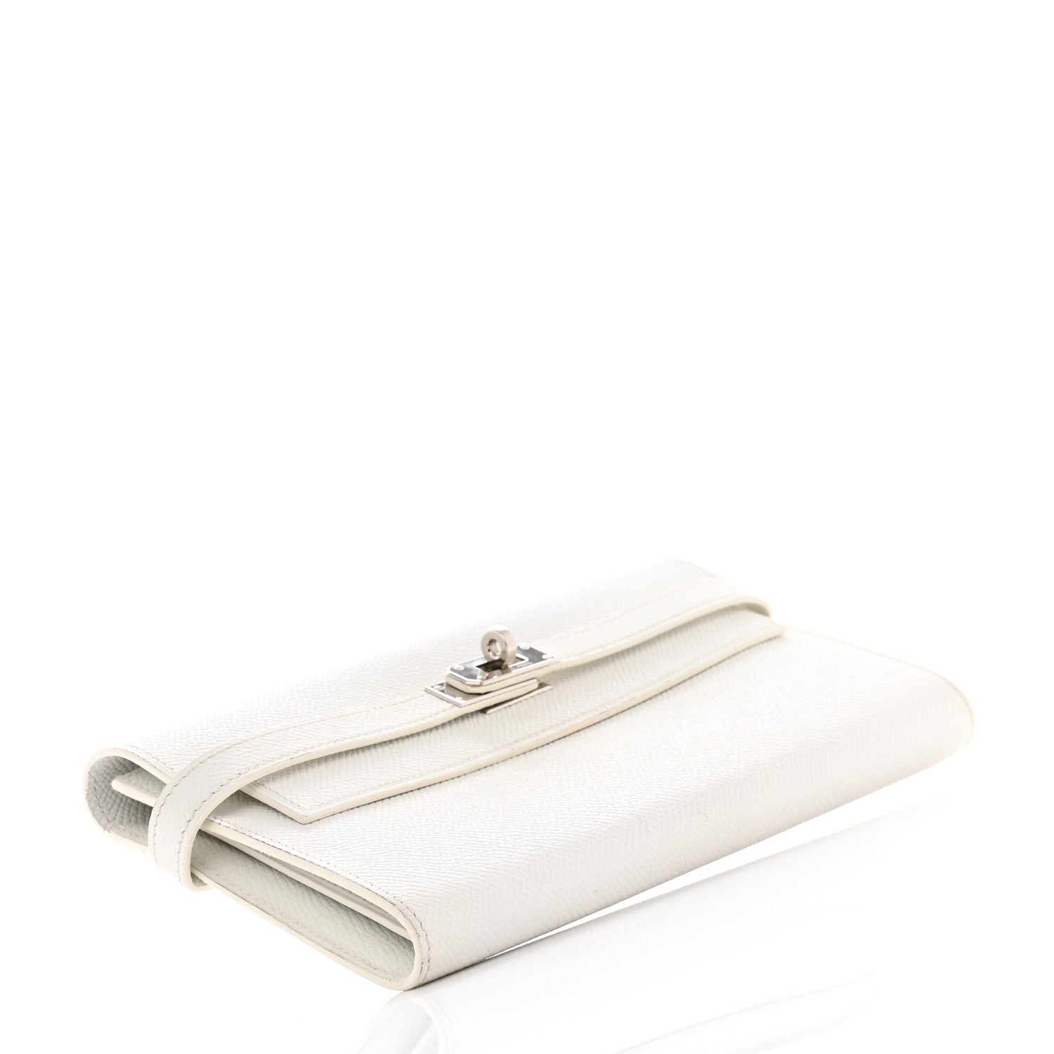 Hermes Epsom Kelly Longue Wallet White 4 of 10