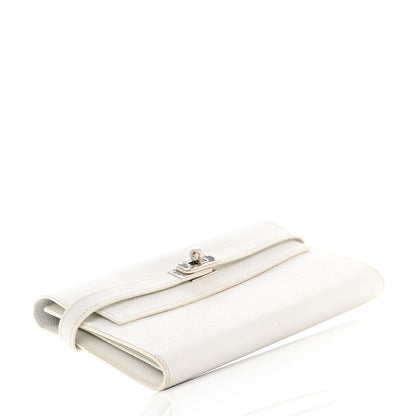 Hermes Epsom Kelly Longue Wallet White 4 of 10