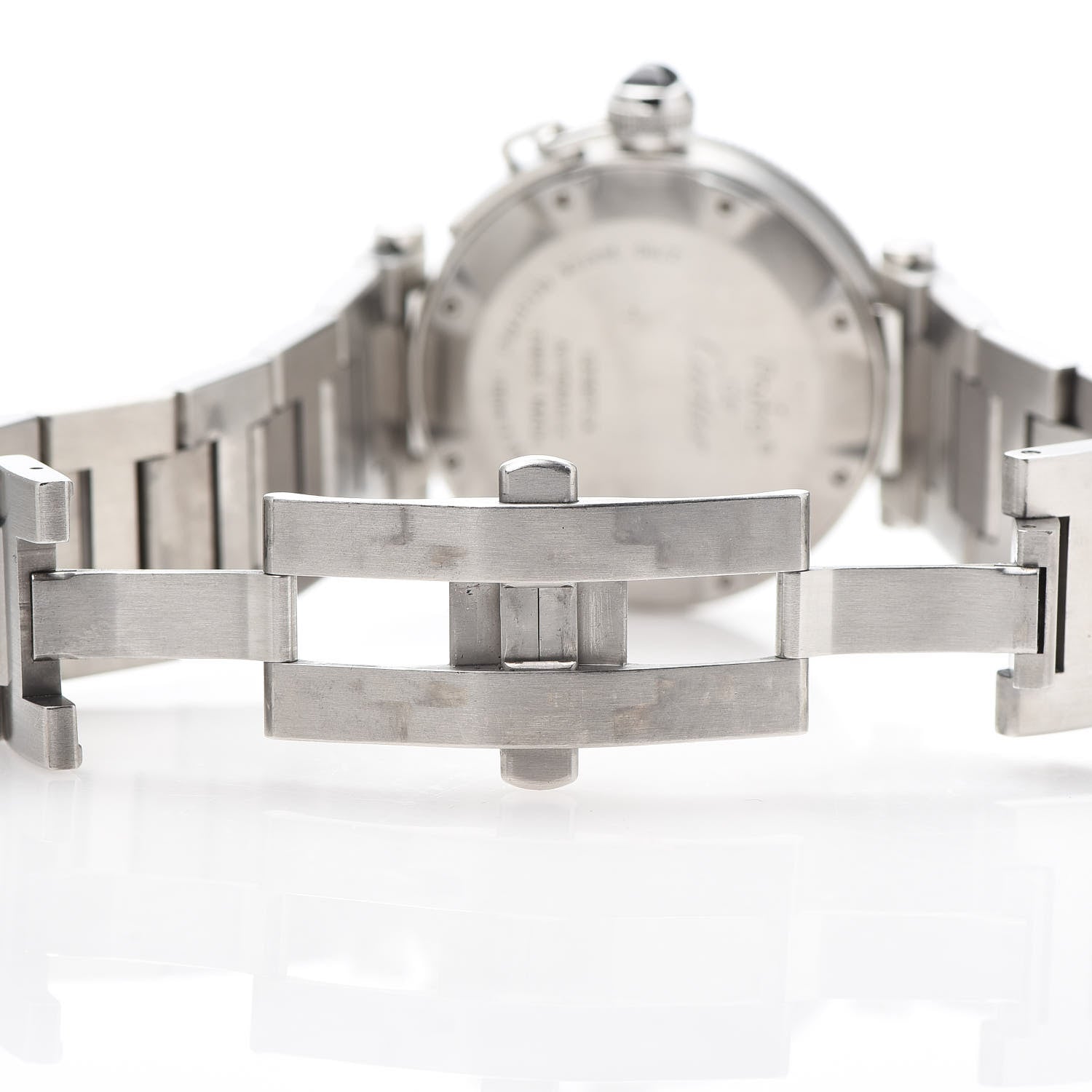 Cartier Stainless Steel 40mm Pasha C Seatimer Automatic Watch Black 6 of 9