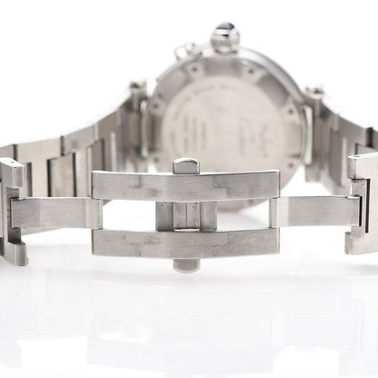 Cartier Stainless Steel 40mm Pasha C Seatimer Automatic Watch Black 6 of 9