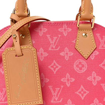 Louis Vuitton Monogram Origine Alma BB Rose Ruban 7 of 9