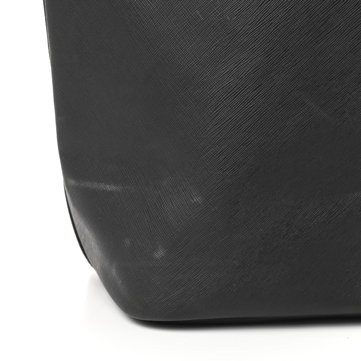 Textured Coated Canvas Favelas Large Antigona Tote Black