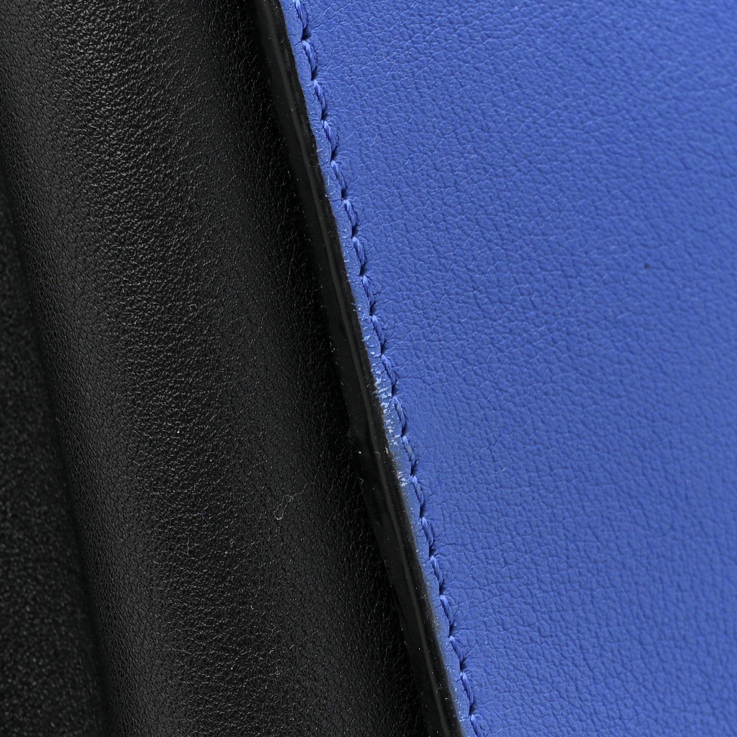 Loewe Calfskin Medium Hammock Shoulder Bag Electric Blue Black 11 of 15
