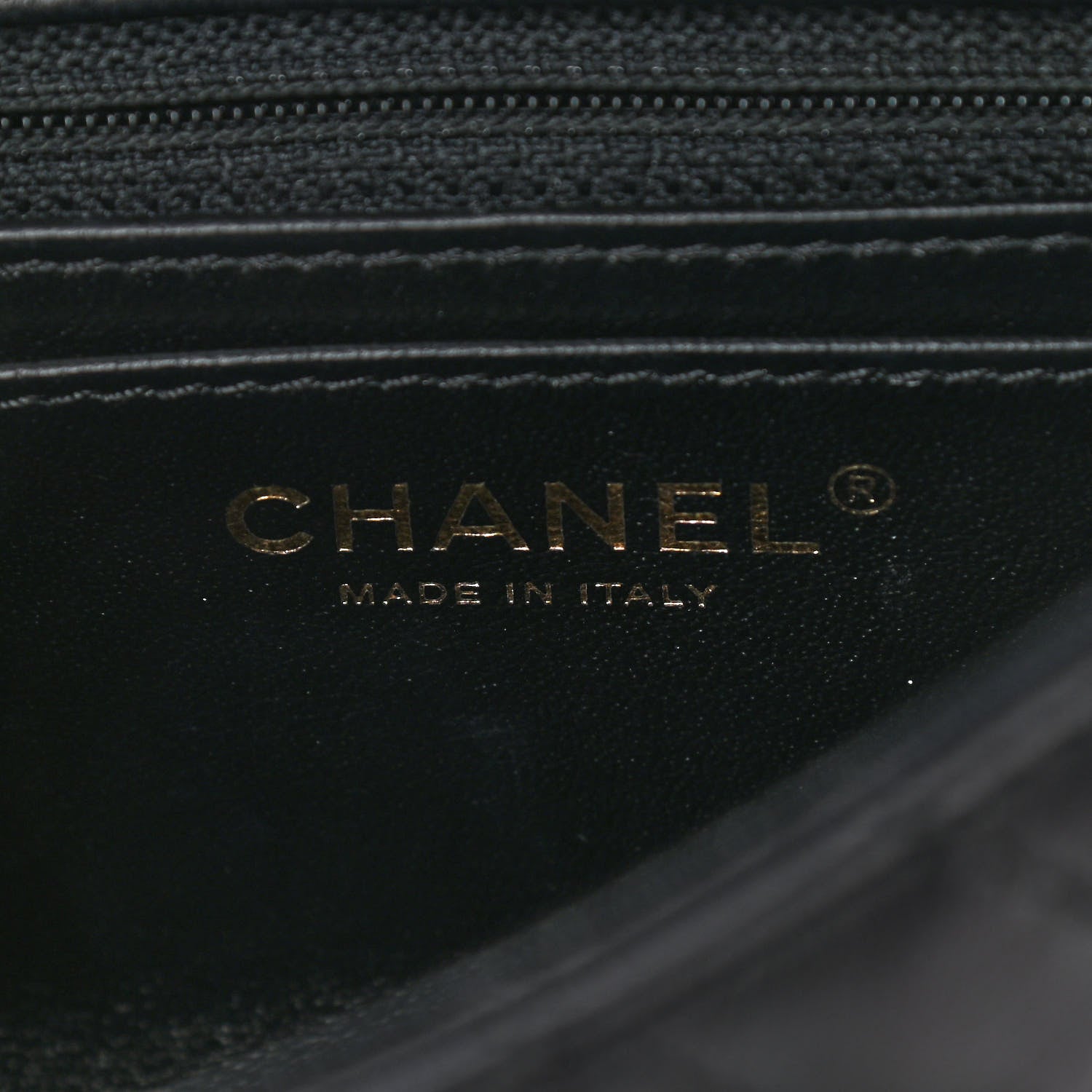 Chanel Lambskin Reverse Chevron Quilted Mini Round Top Handle Flap Black 6 of 9
