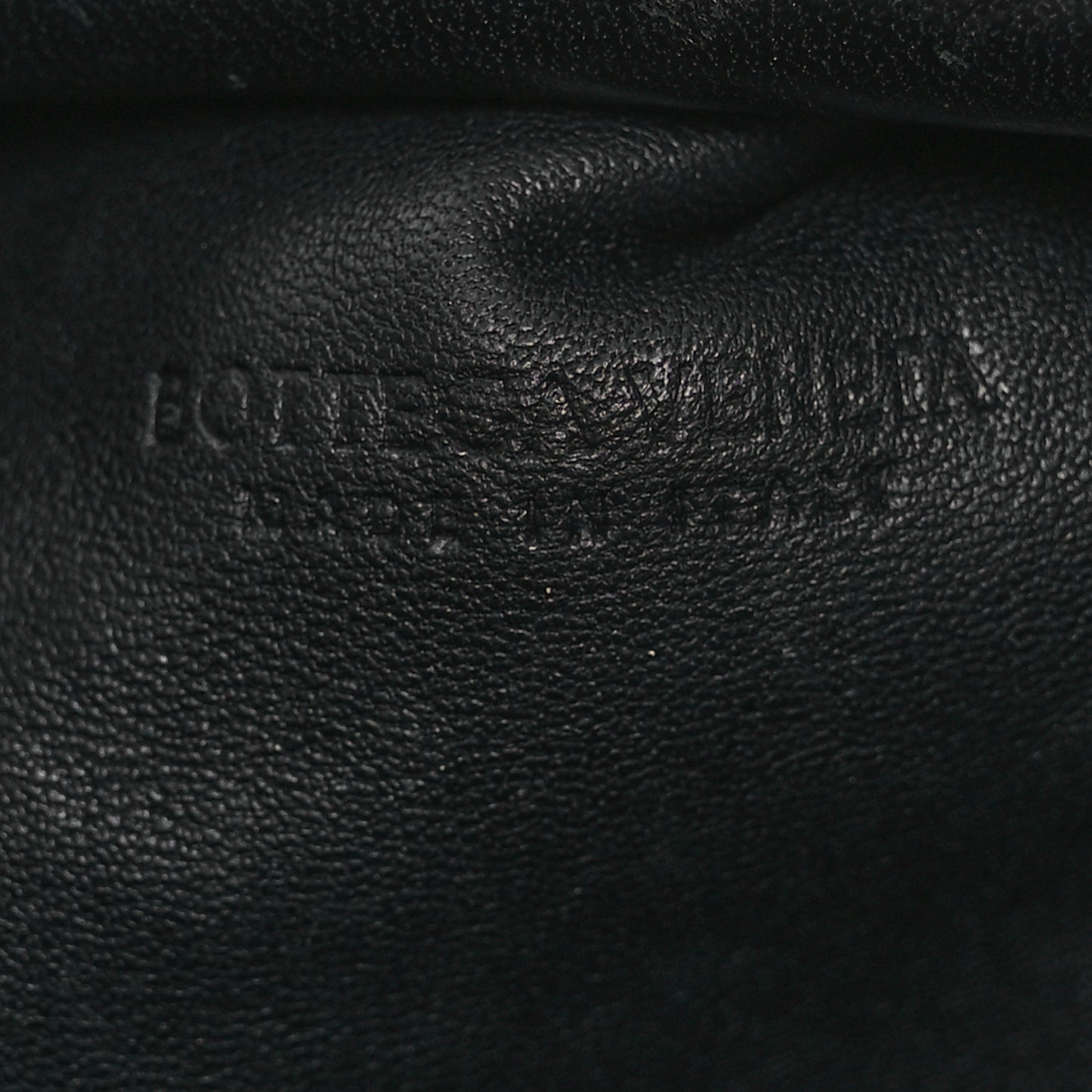 Nappa Intrecciato The Mini Pouch Black
