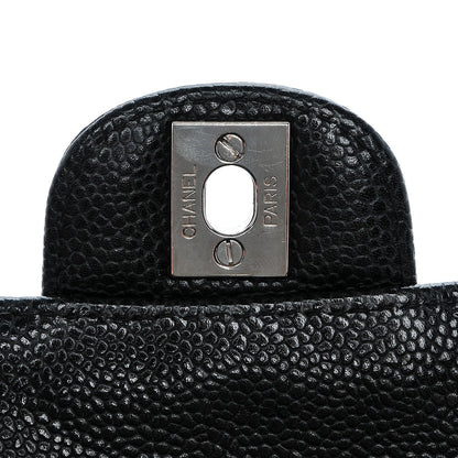 Chanel Caviar Quilted East West Flap Black 6 of 8