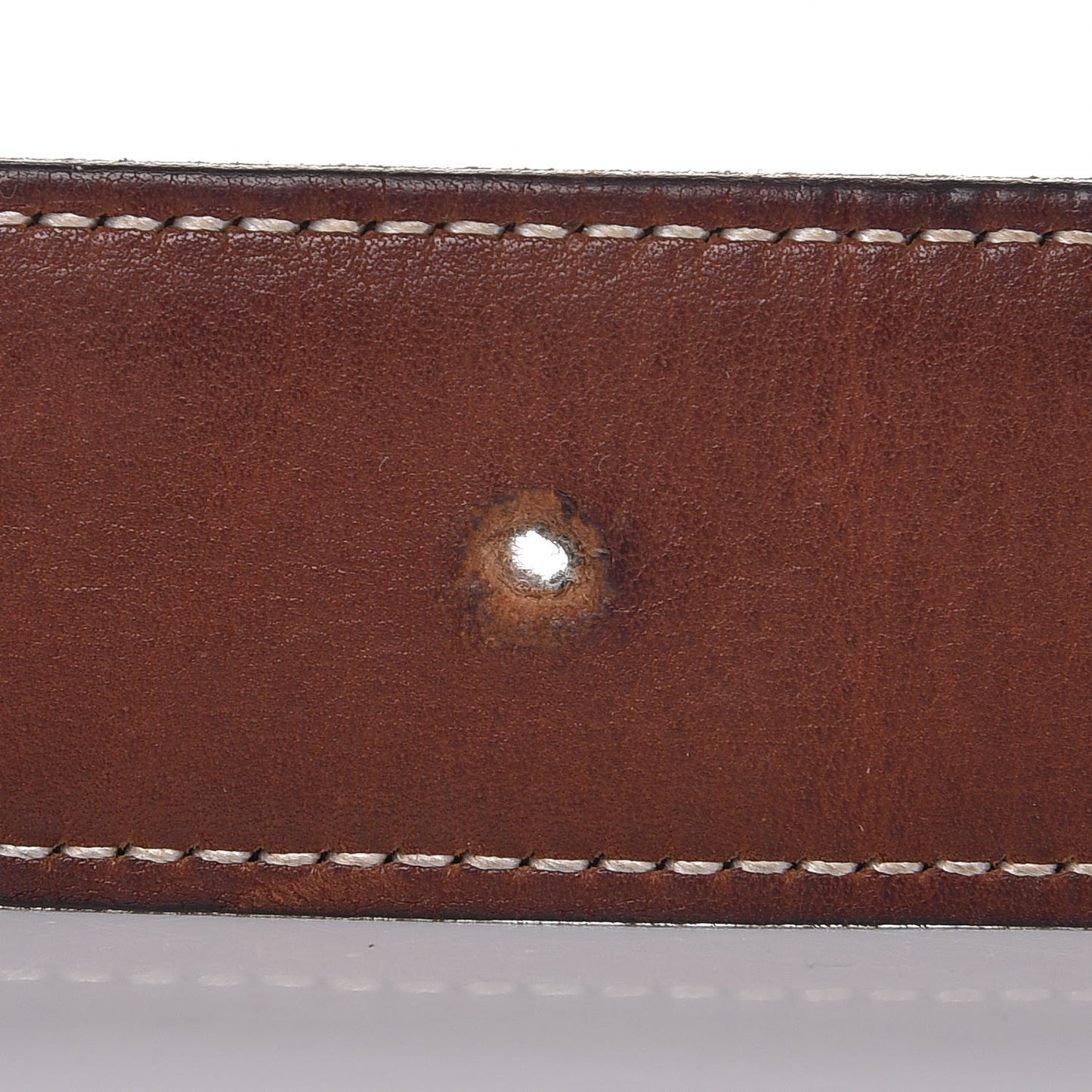 Box Barenia 32mm H Belt 95 Black Fauve