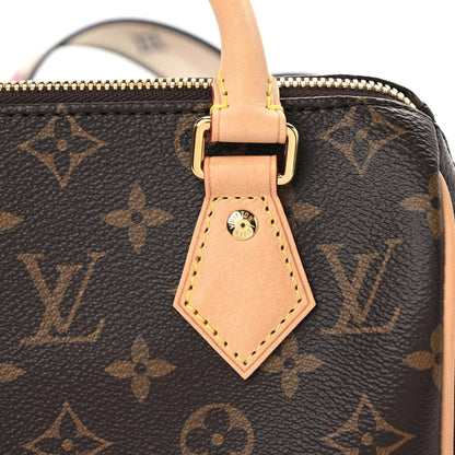 Louis Vuitton Monogram Speedy Bandouliere 20 Black 7 of 13
