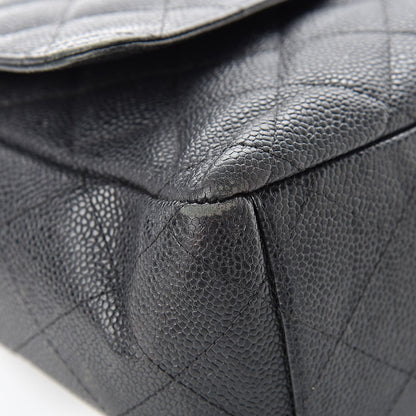 Chanel Caviar Quilted Maxi Double Flap Black 9 of 23