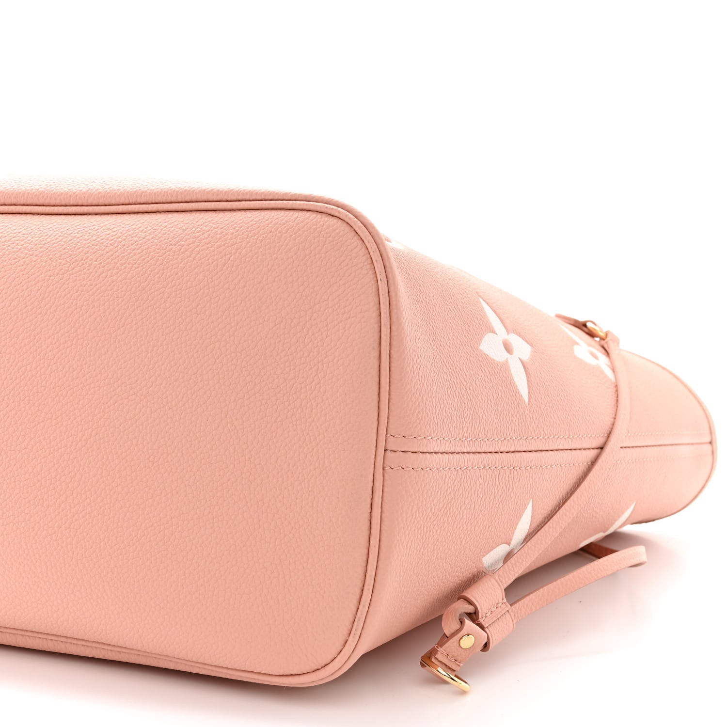 Louis Vuitton Empreinte Monogram Giant Neverfull MM Trianon Pink Cream 11 of 11