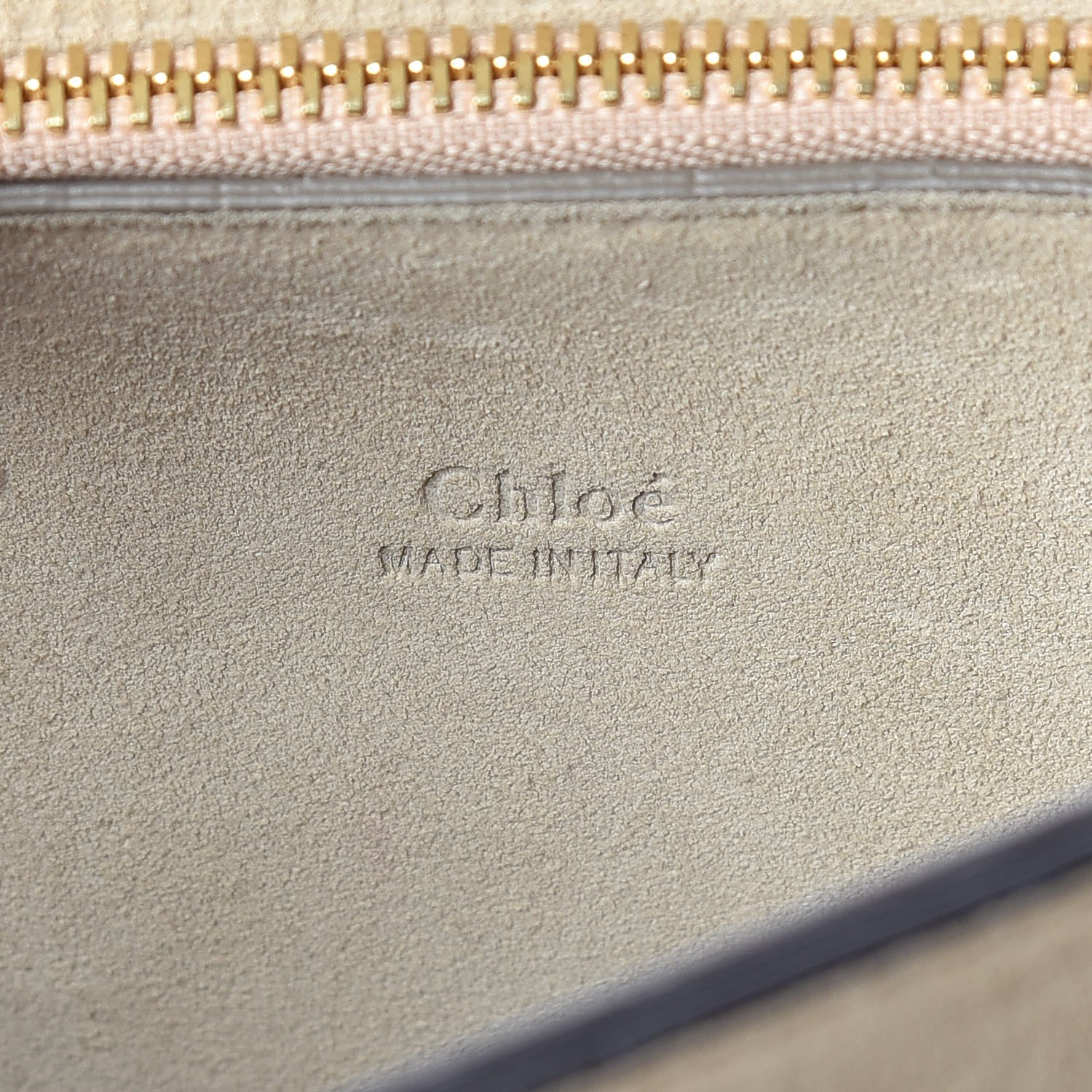 Chloe Calfskin Woven Medium Faye Shoulder Bag Blush Nude 6 of 12