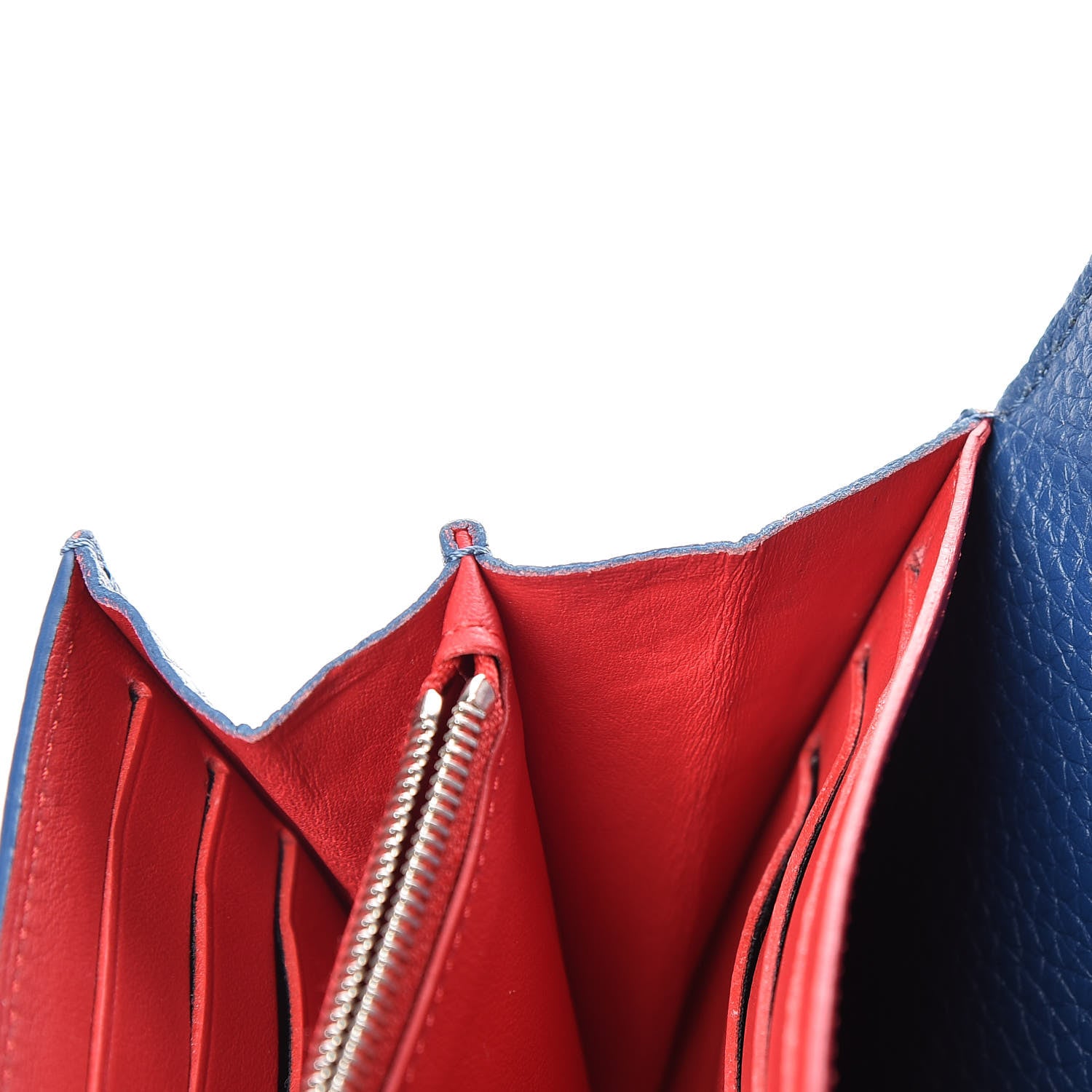 Louis Vuitton Taurillon Capucines Wallet Blue 15 of 17