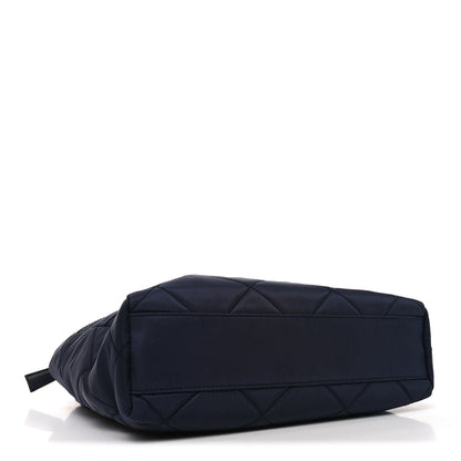 Prada Re-Nylon Saffiano Stitched Re-Edition 1995 Chaine Shoulder Bag Navy 4 of 11