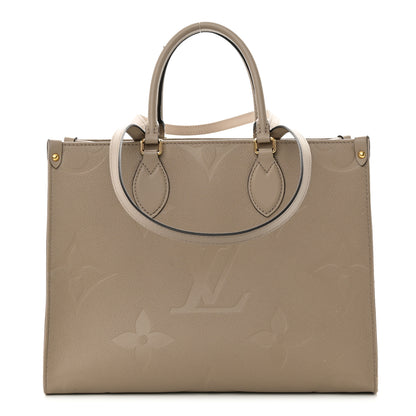 Louis Vuitton Empreinte Monogram Giant Onthego MM Tourterelle 1 of 13