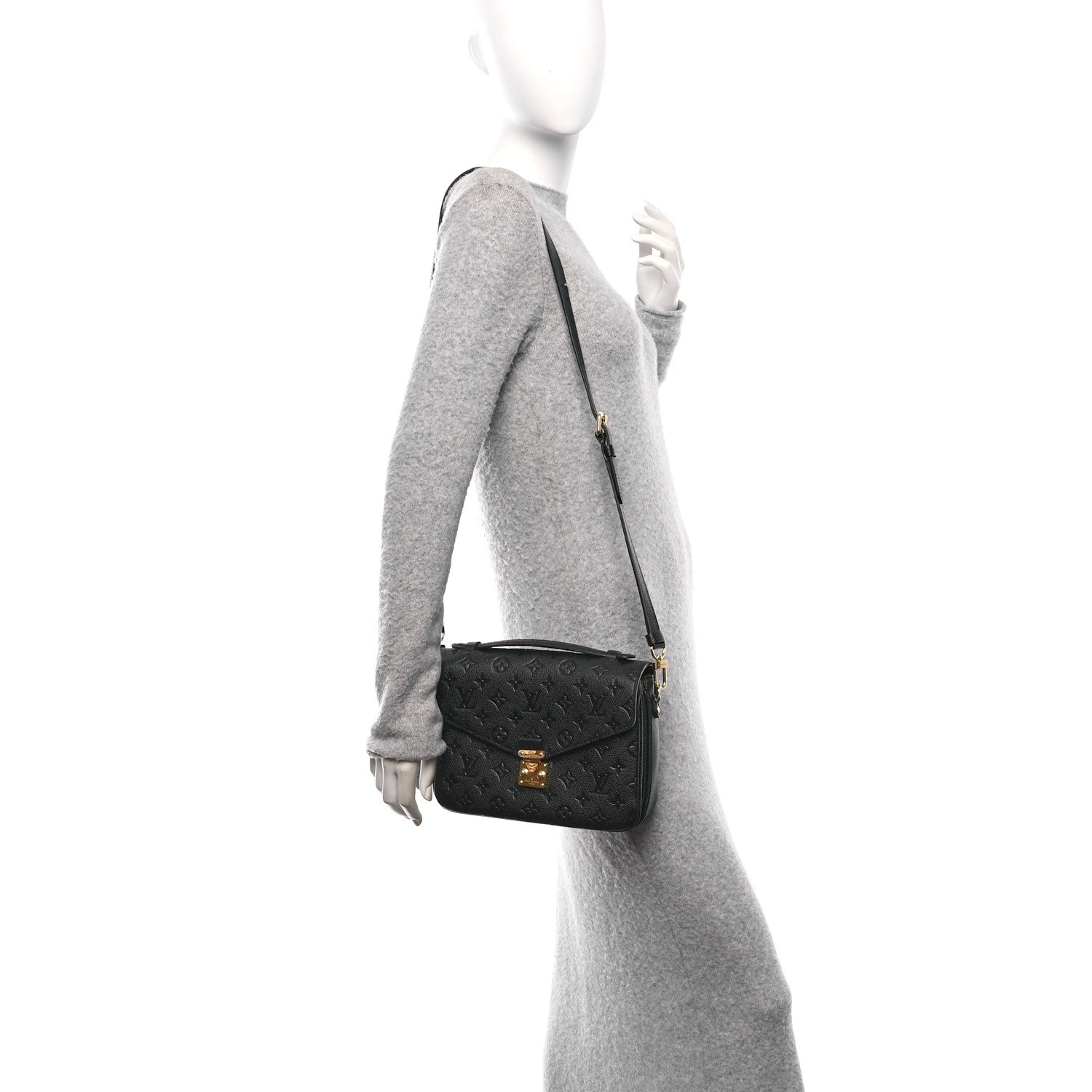 Louis Vuitton Empreinte Pochette Metis Black 2 of 9
