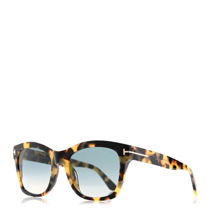 Tom Ford Lauren Sunglasses TF614 Tortoise 1 of 9