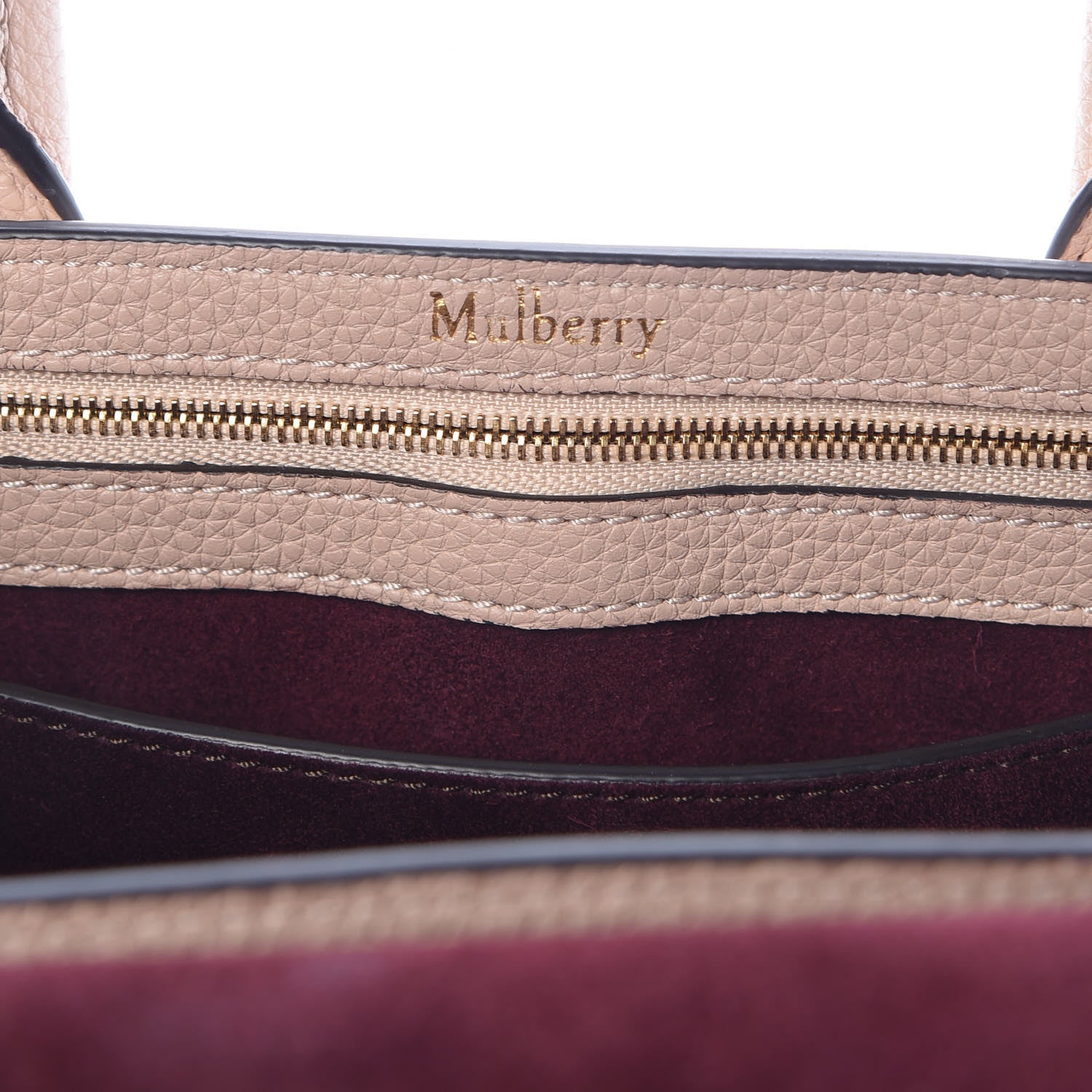 Mulberry Classic Grain Small New Bayswater Rosewater 7 of 18