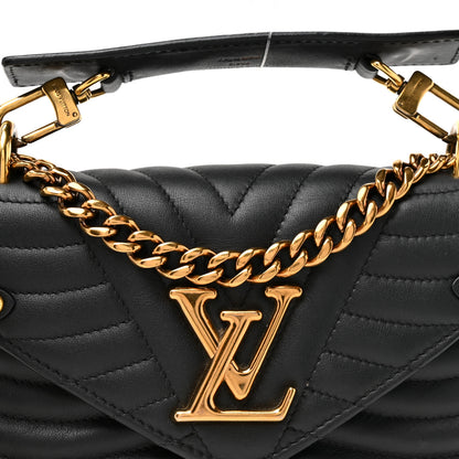 Louis Vuitton Calfskin New Wave Chain PM Black 6 of 9